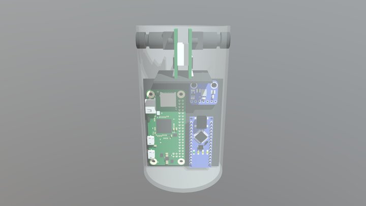 CanSat Internals 2020 3D Model