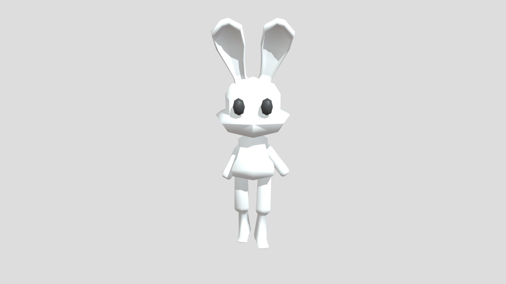 Bunnie 03 - 3D model by PenguinDog [d2f1d4a] - Sketchfab