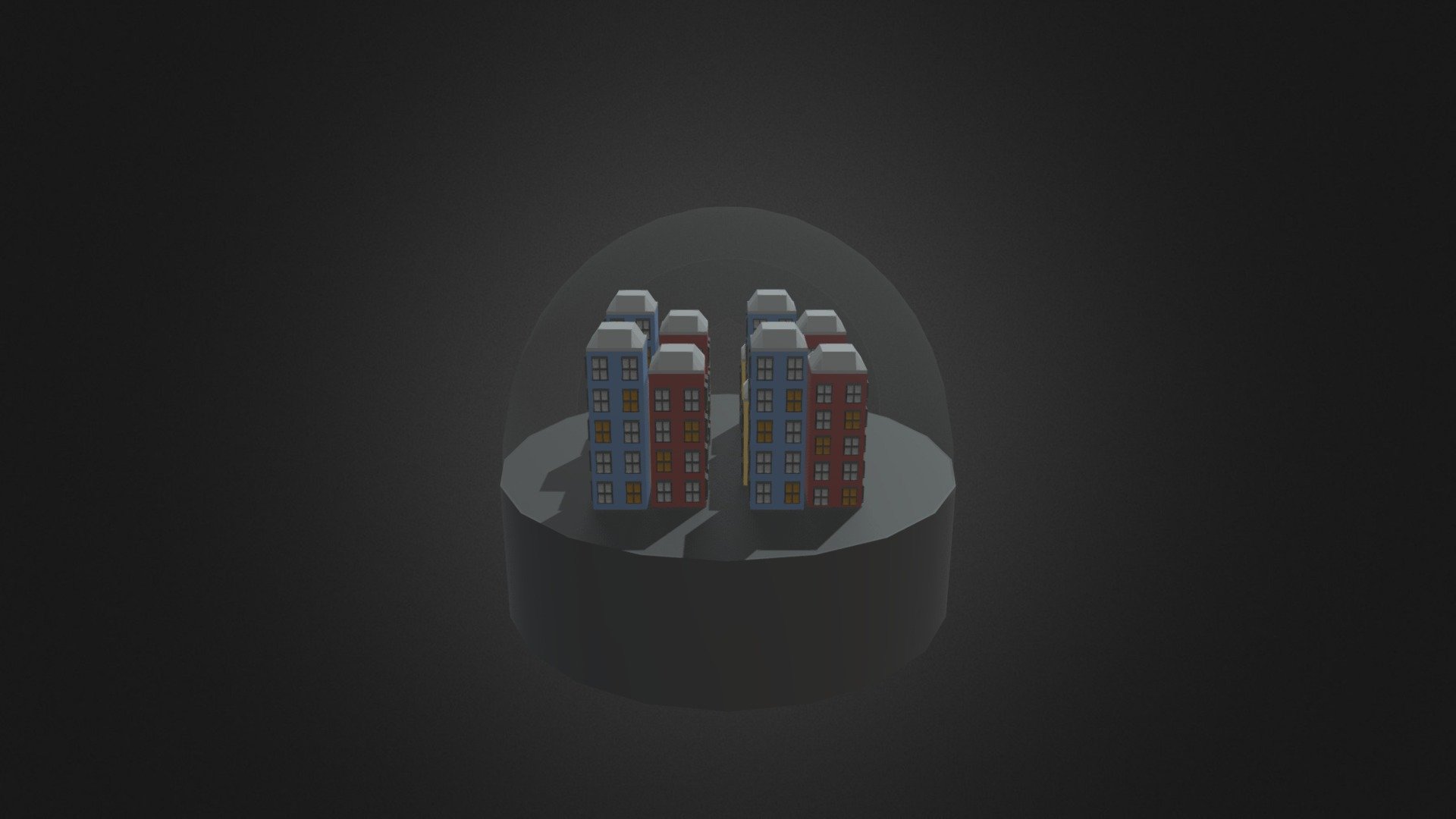 Snow Globe without the Snow "City"