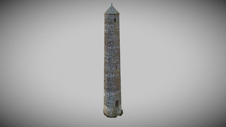 Round Tower 3D Model