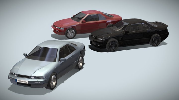 Honda Legend Coupe - FREE 3D Model