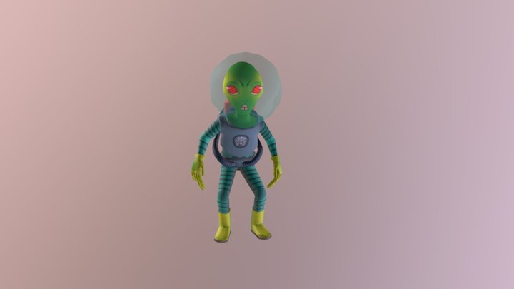 Alien 3D Model