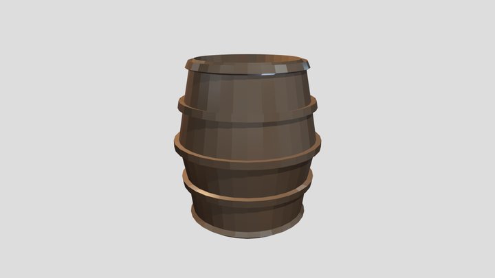 Barrel 3D Model