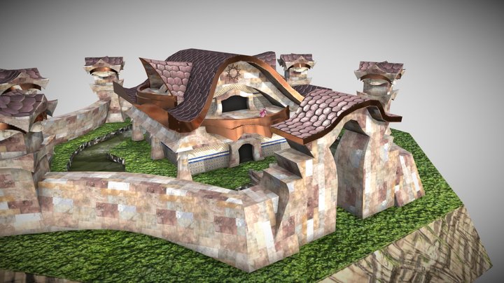 Tomihotawe Palace at Meruwehamakýre 3D Model