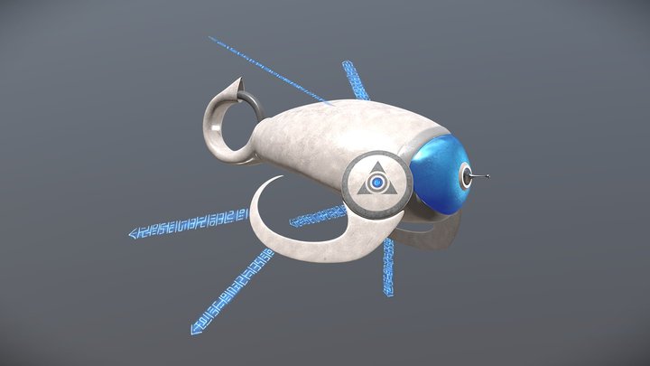 Azorius Thopter 3D Model