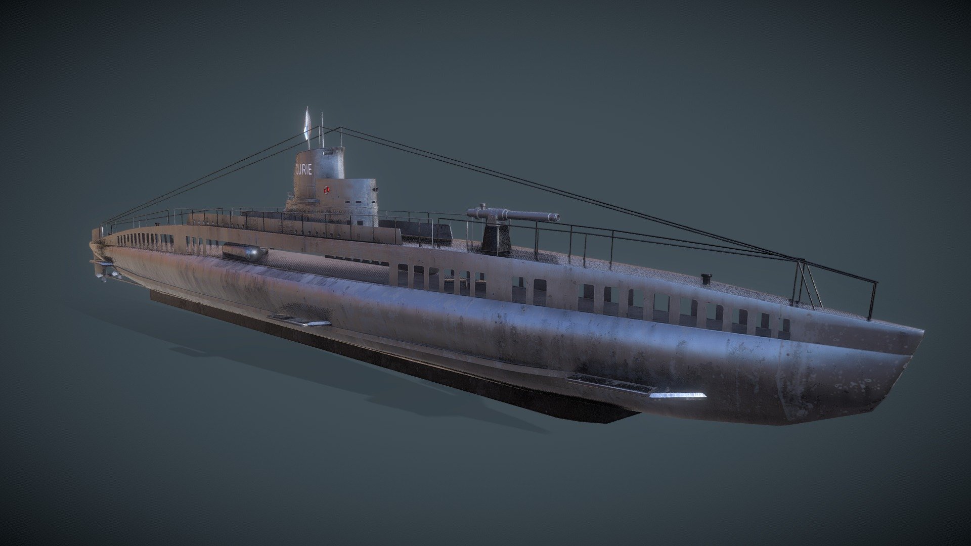 submarineNew - 3D model by Delta Reality (@deltareality) [d2f8286 ...