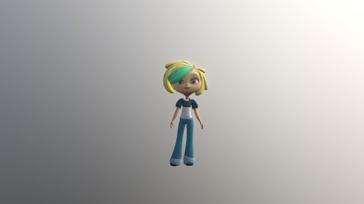 Снежка - Сказочный патруль 3D Model