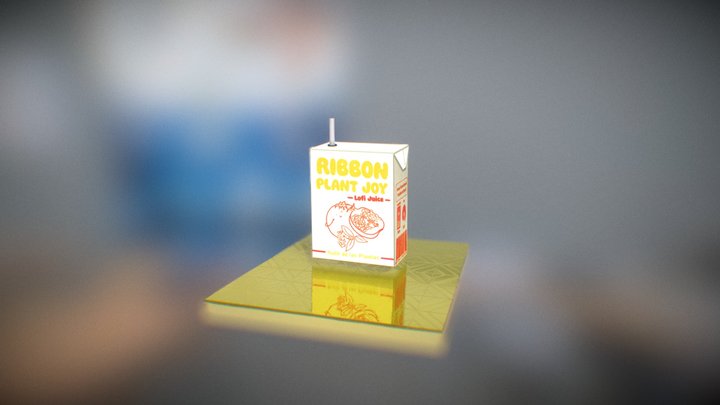 Lo-Fi Juice Box 3D Model