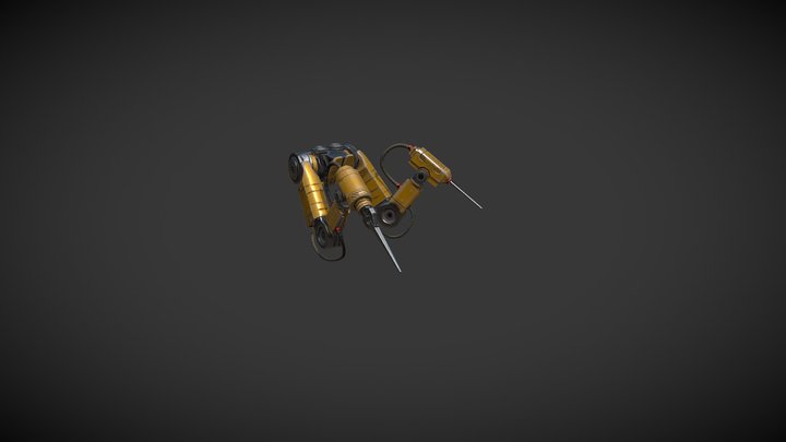 Robot Torso 3D Model