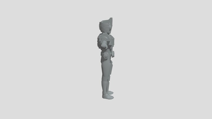 kamen rider decade complete 3D 3D Model