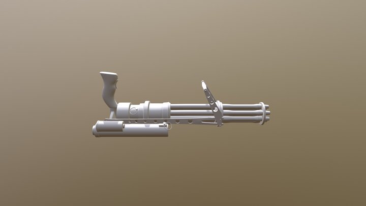 Gun 3D Model
