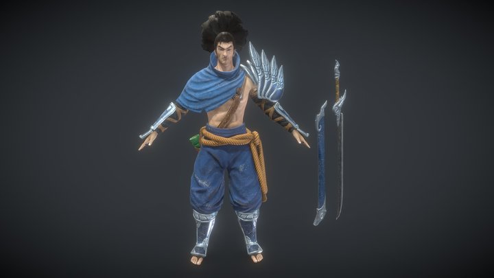 Yoru - Unforgiven Blade Yasuo [League of Legends custom skin]