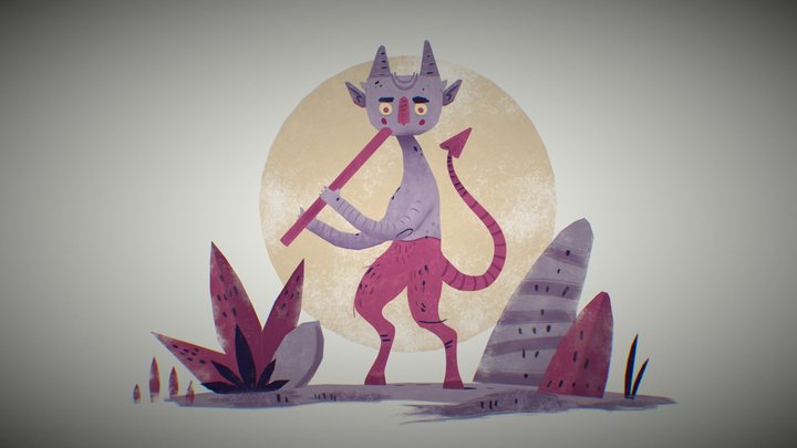 Pan by Frankentoon 3D Model