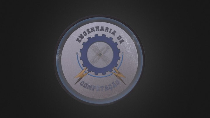 Peso de Papel Engenharia de Computação 3D Model