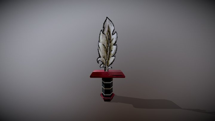 Feather Knife 3D Model