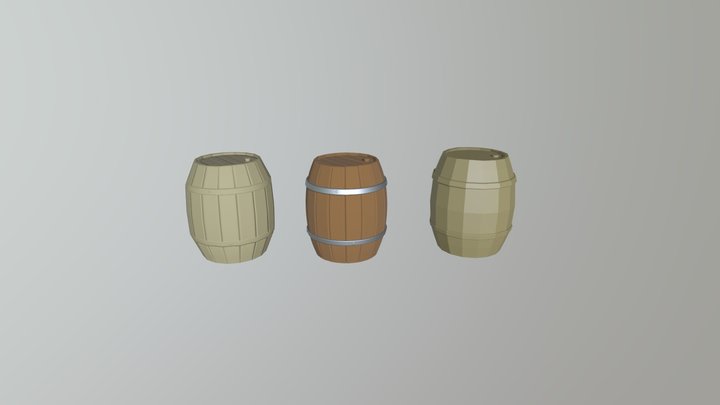 Barrel Finish 2 3D Model