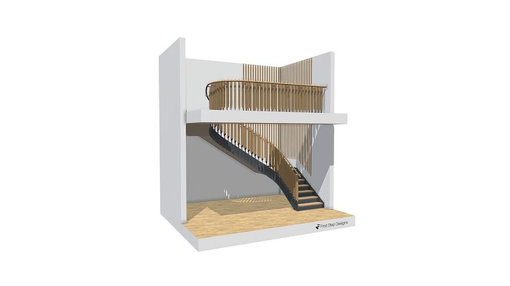 Wainlode Stair Concept 3D Model