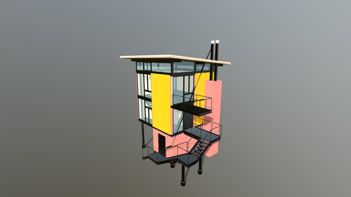 Delta Shelter 3D Model