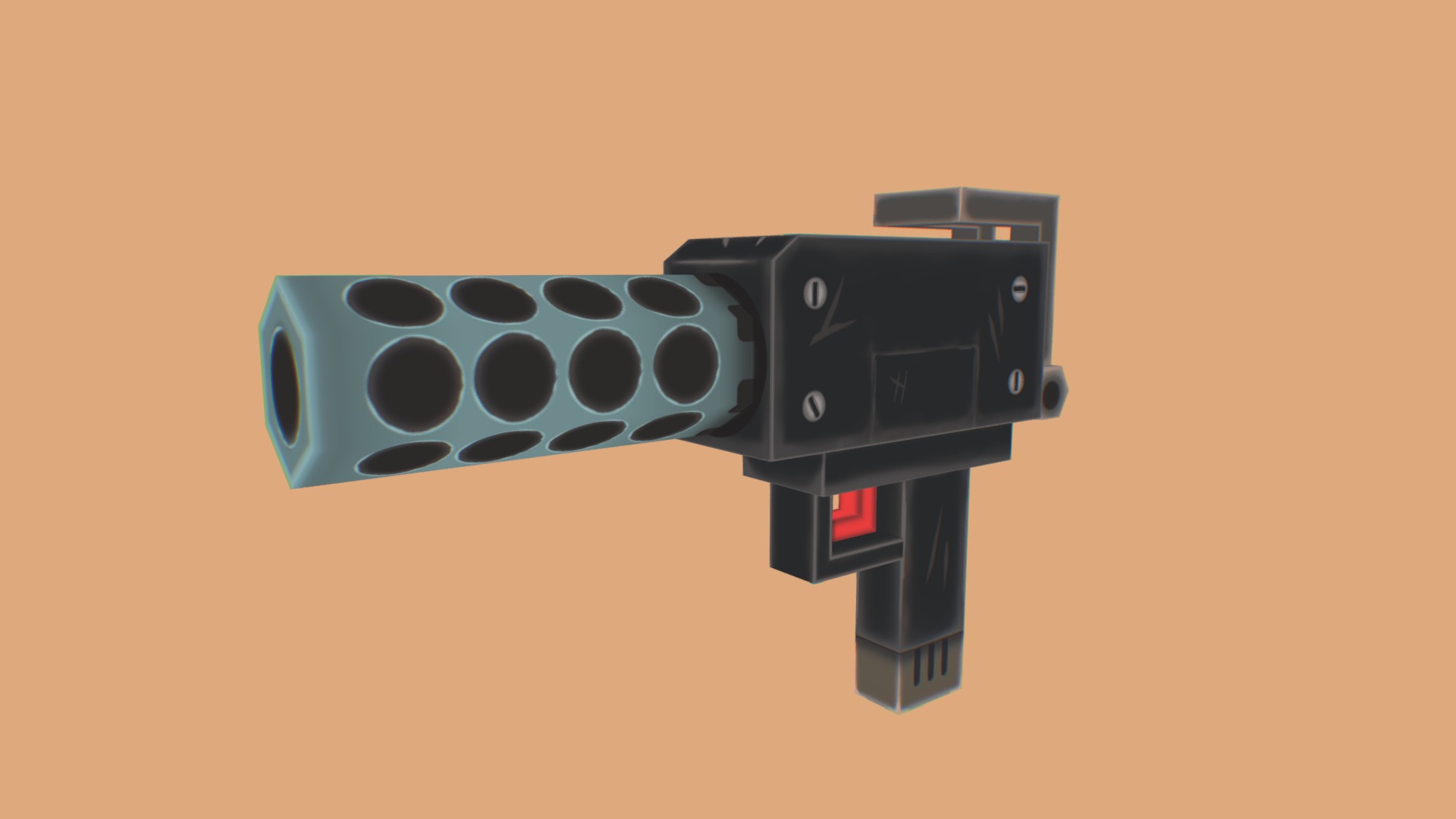 Mini Submachine Gun - 3D model by SamanPolyArt [d300b49] - Sketchfab