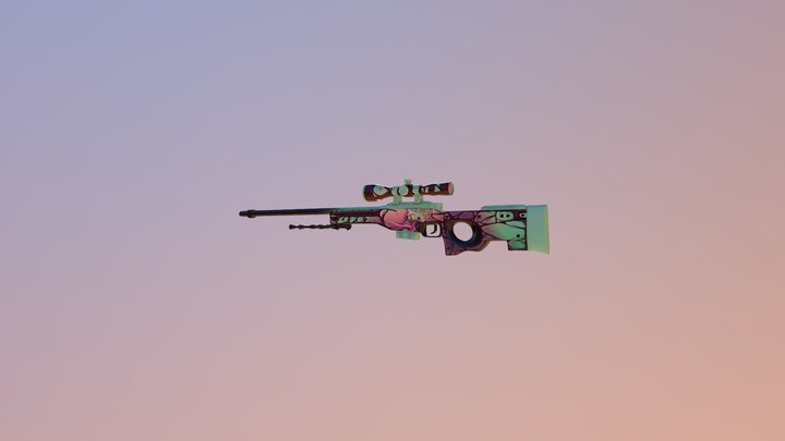 PC-CSGO | Revenge of the Martian 3D Model