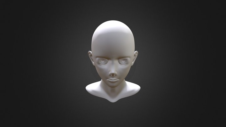 Face #1 3D Model