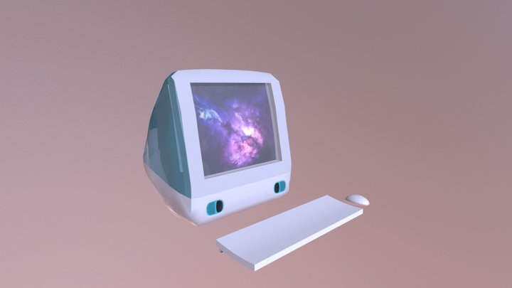 iMac G3 [wip] [toonish] 3D Model