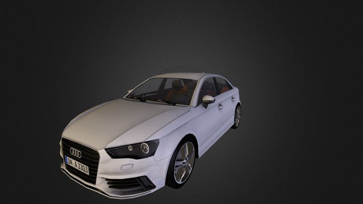 Audi A3 inspired 3D Model