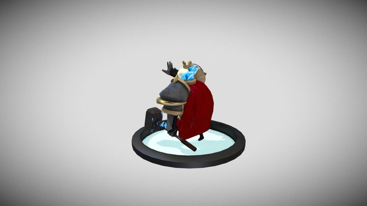 Ice King 3D Model