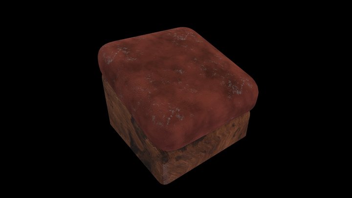 Kneeling pillow 3D Model
