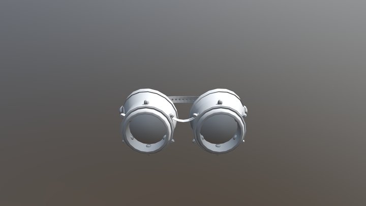 Steam Punk Goggles 3D Model