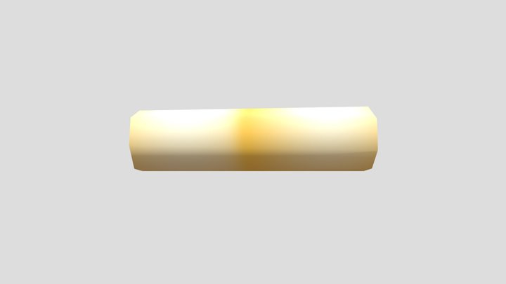 New Banner Unroll 3D Model
