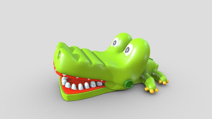Crocodile toy 3D Model