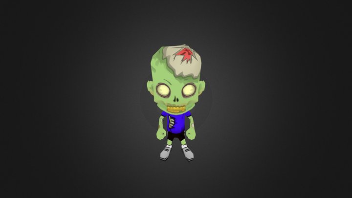 Zombie2 3D Model