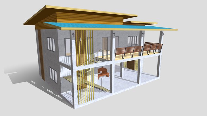 garden house 3D Model