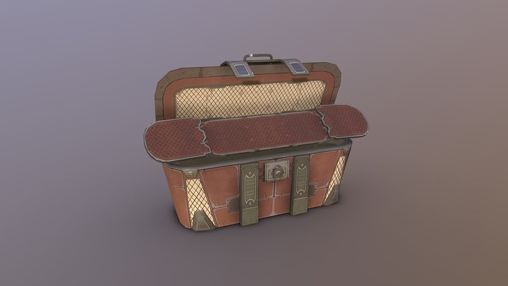 Borderlands Chest Fanart 3D Model