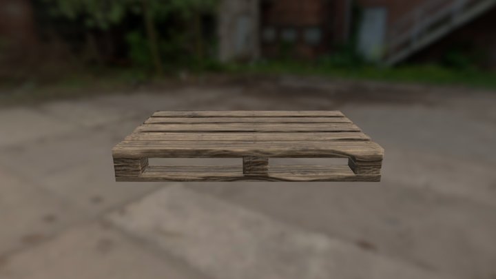 DODGY AF CRATE 3D Model