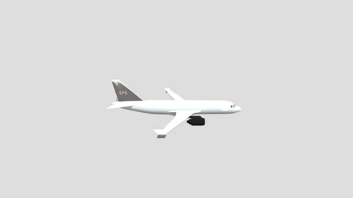 A320 mid poly 3D Model