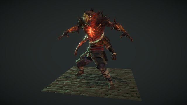 Demon_Turnaround 3D Model