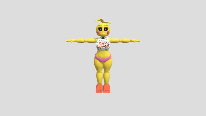Normal Love Taste Toy Chica V2 3D Model