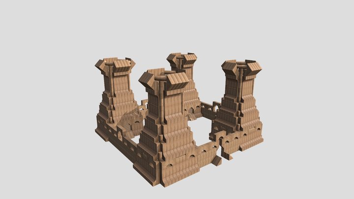 kistler_joshua_0029453251_week7_castle 3D Model