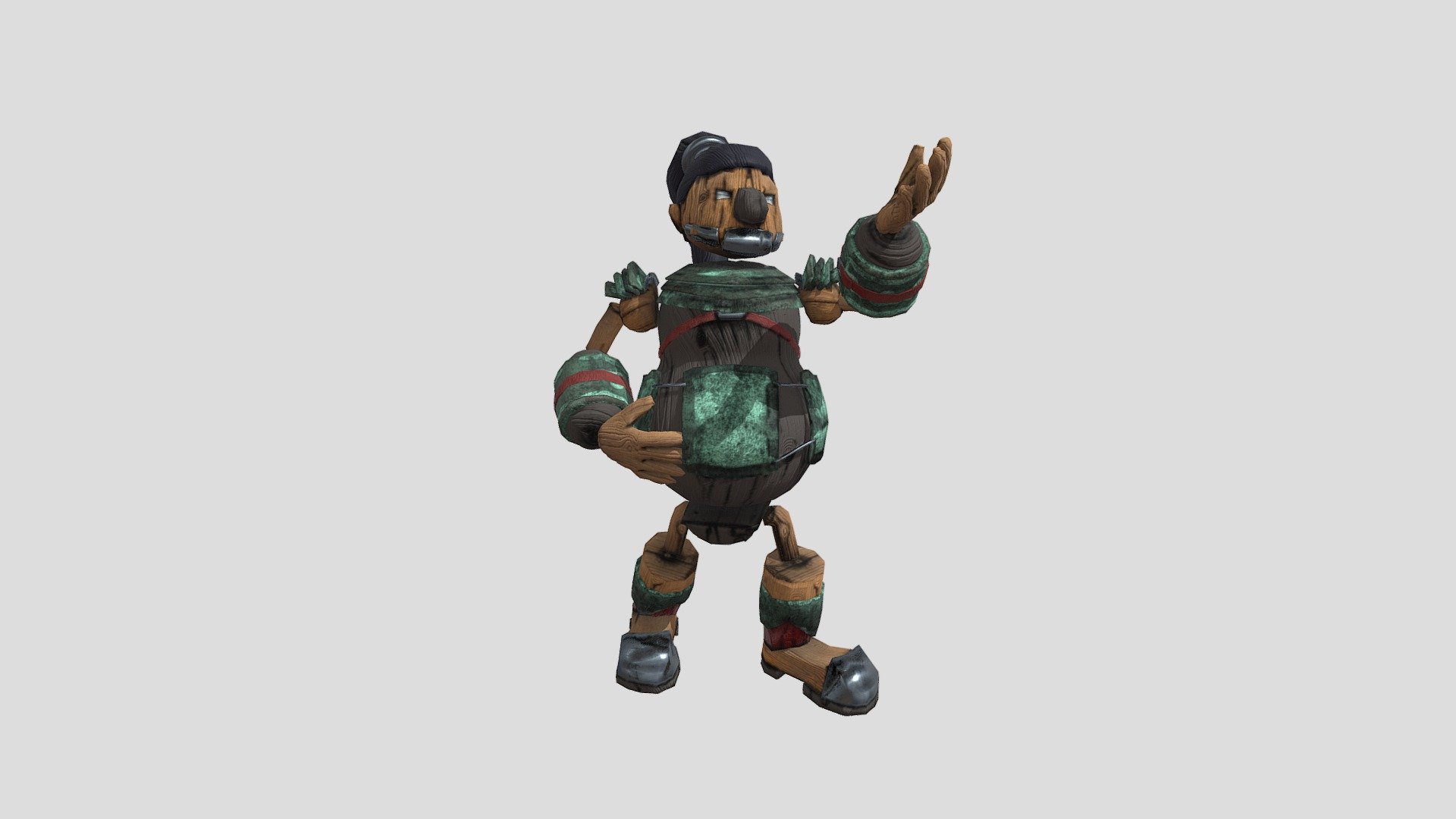 Concept Character Stringless Marionette