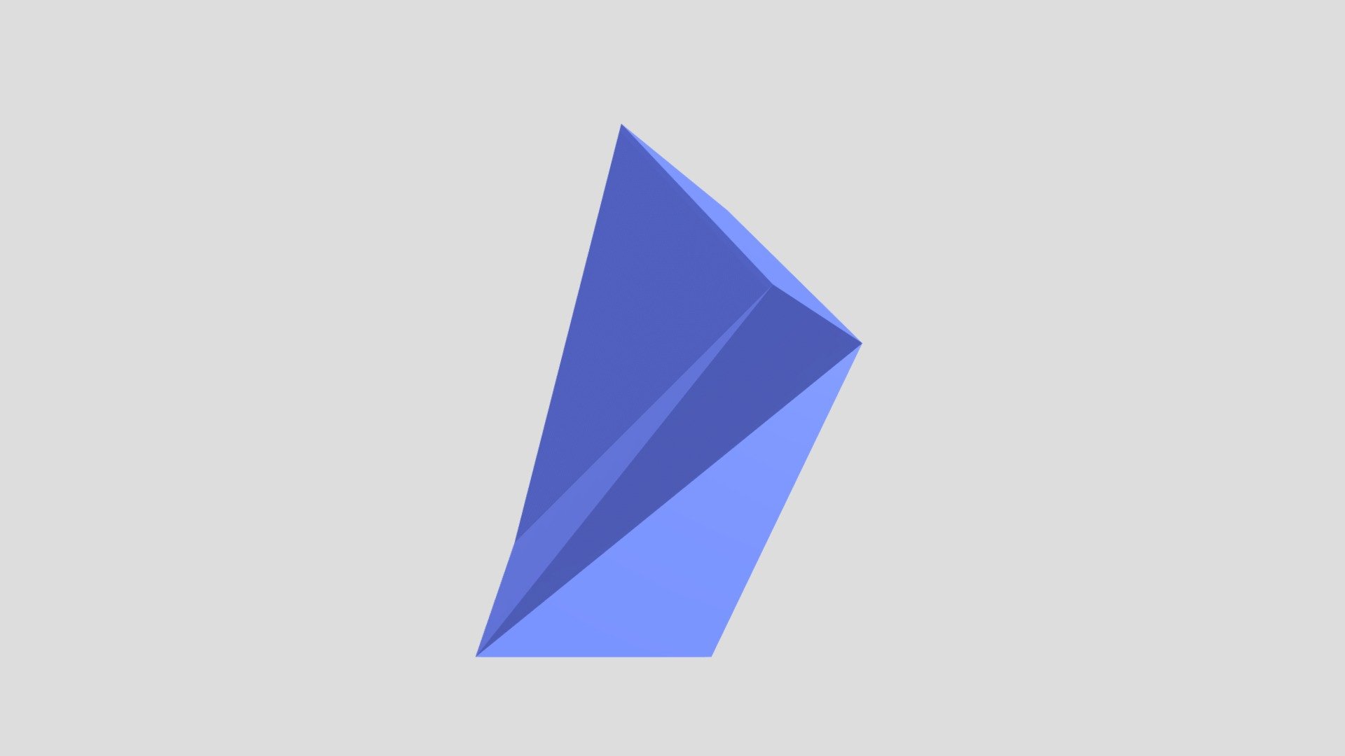 Oblong-twist-blue