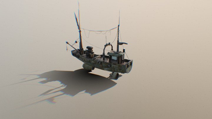 worker_ship_B1 3D Model