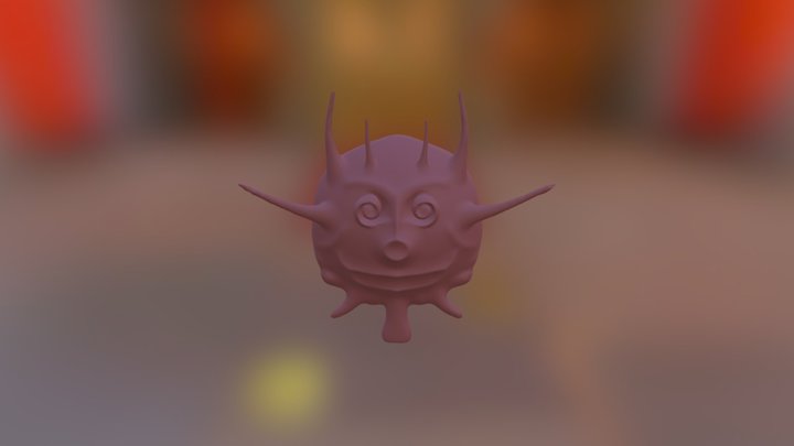 Face from Hell 3D Model