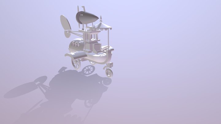 The Convert A-Car 3D Model