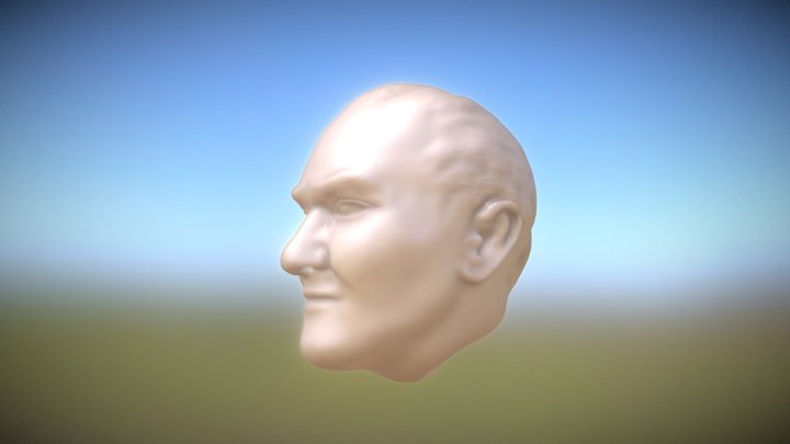 Mustafa Kemal Ataturk 3D Model