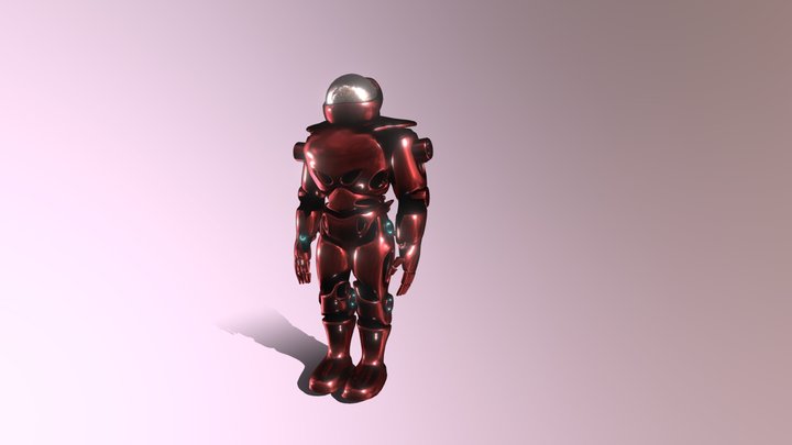 Space Armor 3D Model