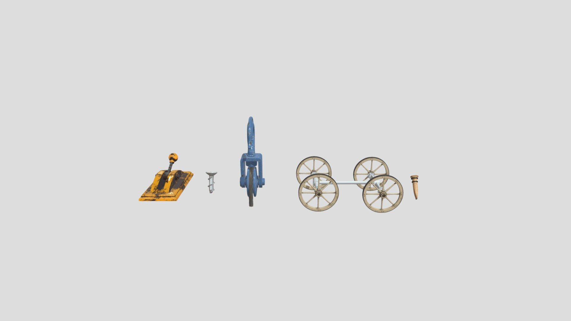 Simple machines - Download Free 3D model by akosirussell10 [d30f0a6 ...