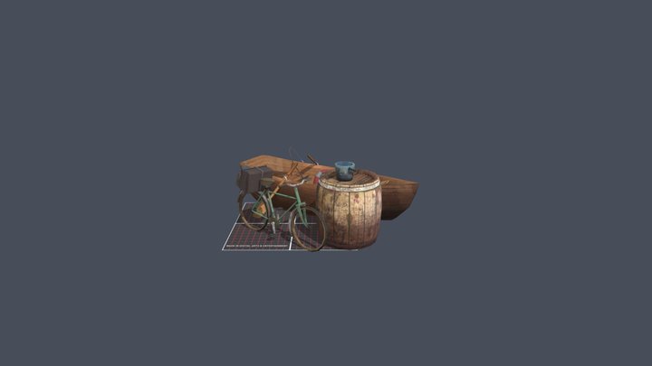 DAE 5 Finished props - By the ocean 3D Model