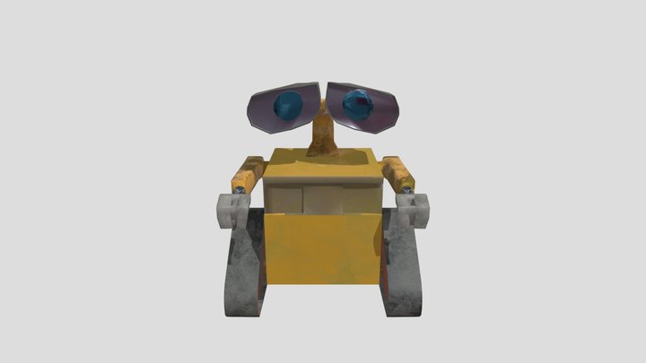 Recreate movie Wall E char 3D Model